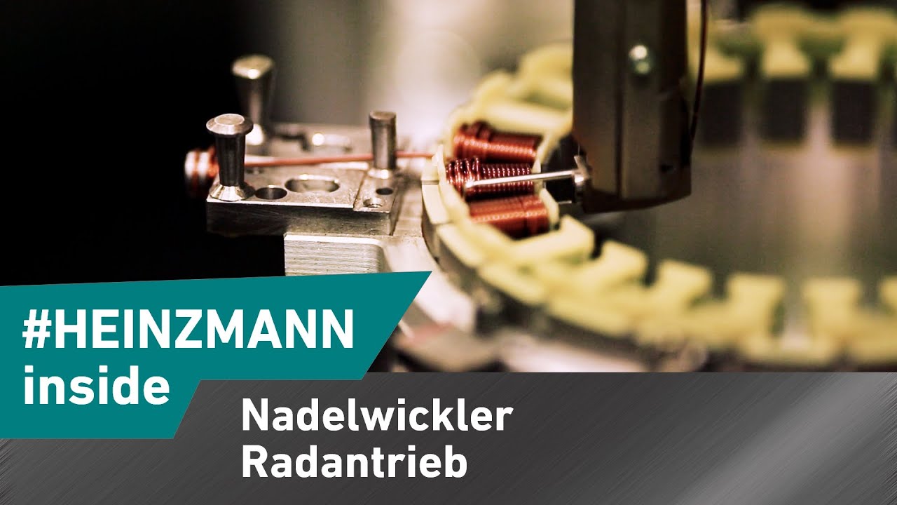 Produktion Elektromotoren: Der Nadelwickel Radantrieb