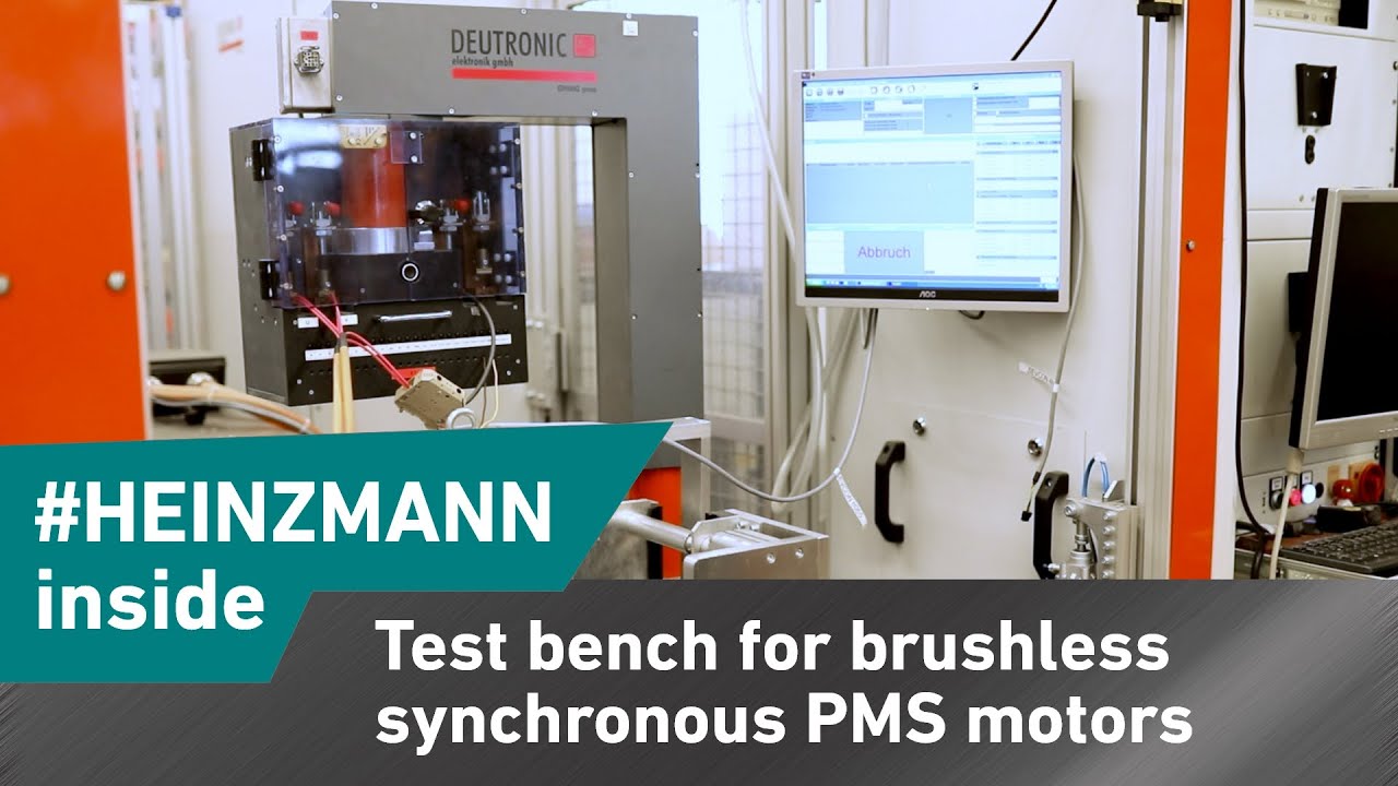 Produktion Elektrische Antriebe: Teststand für PMS Motoren